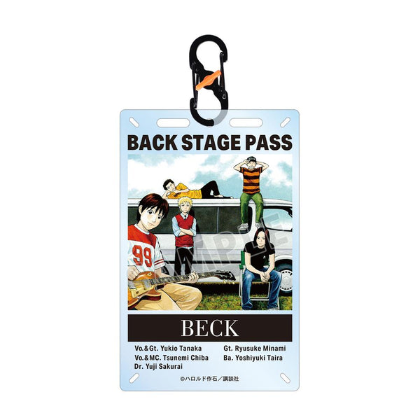 『BECK』BECK カラビナ付きカード型アクリルキーホルダー