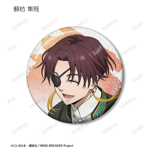 『WIND BREAKER』描き下ろし 春の歩みver. トレーディンググリッター缶バッジ(単位/BOX)