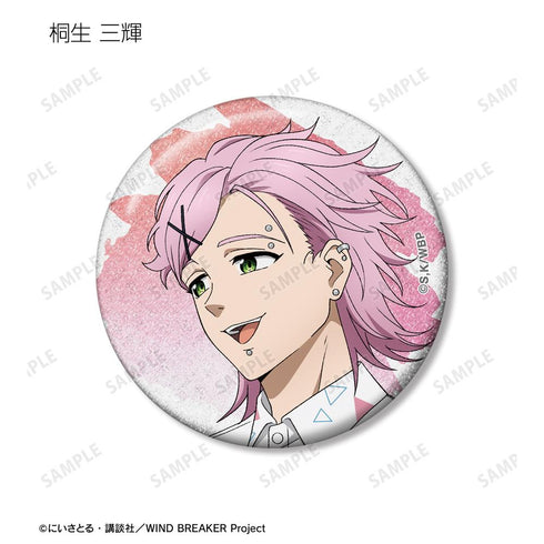 『WIND BREAKER』描き下ろし 春の歩みver. トレーディンググリッター缶バッジ(単位/BOX)