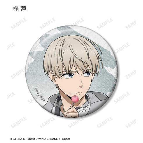 『WIND BREAKER』描き下ろし 春の歩みver. トレーディンググリッター缶バッジ(単位/BOX)