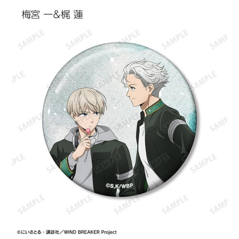 『WIND BREAKER』描き下ろし 春の歩みver. トレーディンググリッター缶バッジ(単位/BOX)