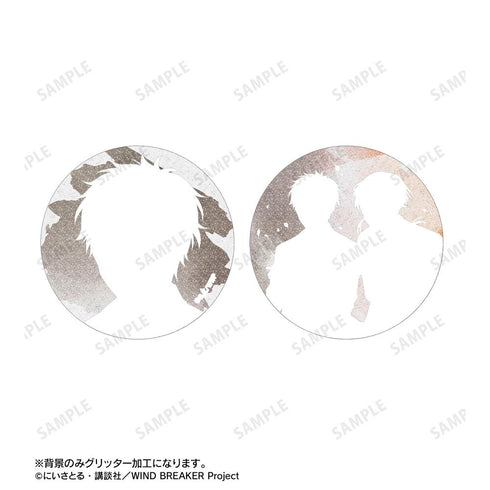 『WIND BREAKER』描き下ろし 春の歩みver. トレーディンググリッター缶バッジ(単位/BOX)