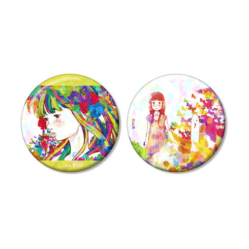 『おやすみプンプン』プンプン&田中愛子 ホログラム缶バッジ2個セット