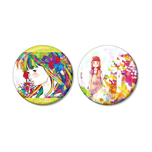 『おやすみプンプン』プンプン&田中愛子 ホログラム缶バッジ2個セット