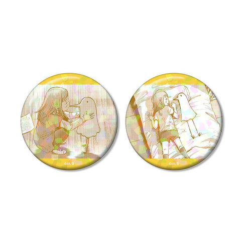 『おやすみプンプン』プンプン&田中愛子 原作コマホログラム缶バッジ2個セット