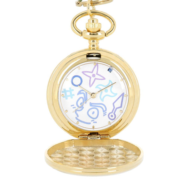 『忍たま乱太郎』土井半助 ラインアート 懐中時計