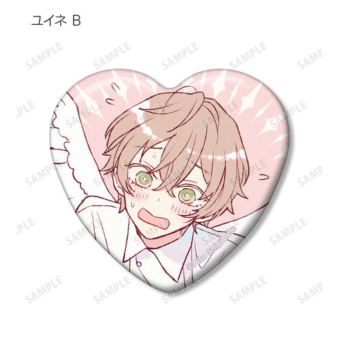 『甘眩ディカダンス』トレーディングハート型缶バッジ(単位/BOX)