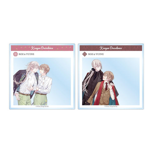 『甘眩ディカダンス』緋汰しっぷ先生 描き下ろし ロズ&ユイネ 休日デートver. アクリルカード2種セット