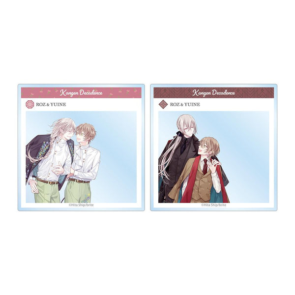『甘眩ディカダンス』緋汰しっぷ先生 描き下ろし ロズ&ユイネ 休日デートver. アクリルカード2種セット