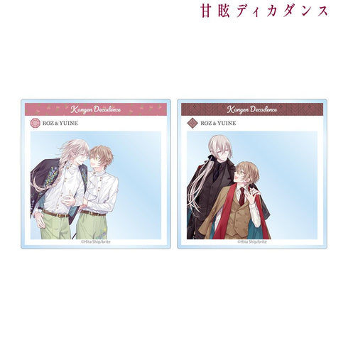 『甘眩ディカダンス』緋汰しっぷ先生 描き下ろし ロズ&ユイネ 休日デートver. アクリルカード2種セット