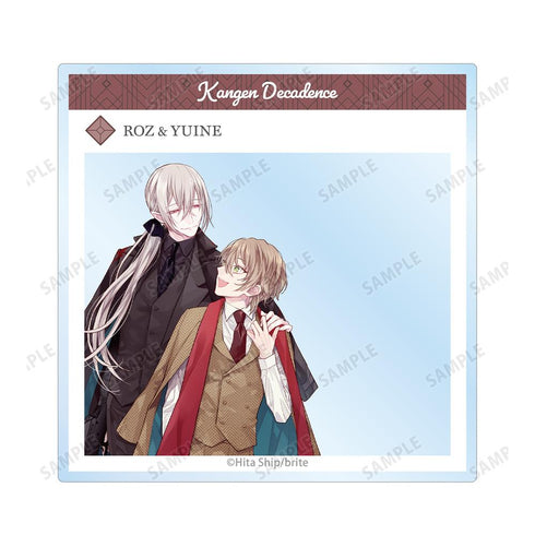 『甘眩ディカダンス』緋汰しっぷ先生 描き下ろし ロズ&ユイネ 休日デートver. アクリルカード2種セット