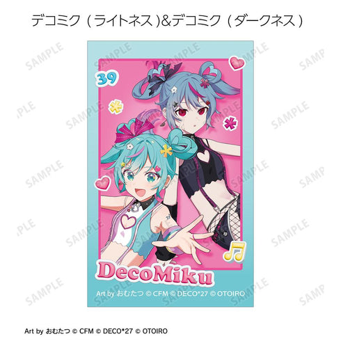 『デコミクLIVE starring 初音ミクHelloProduced by DECO*27 / OTOIRO』デコミク Art by おむたつ インスタントカメラ風イラストカード3枚セット ver.B