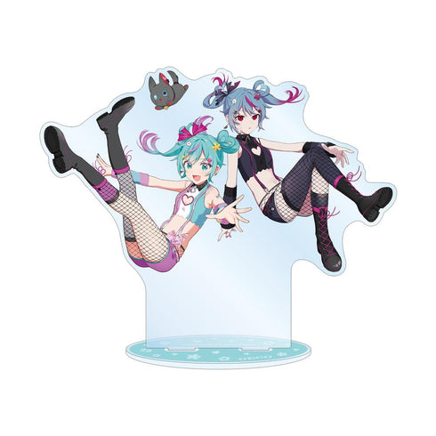 『デコミクLIVE starring 初音ミクHelloProduced by DECO*27 / OTOIRO』デコミク&にーにゃ Art by おむたつ BIGアクリルスタンド
