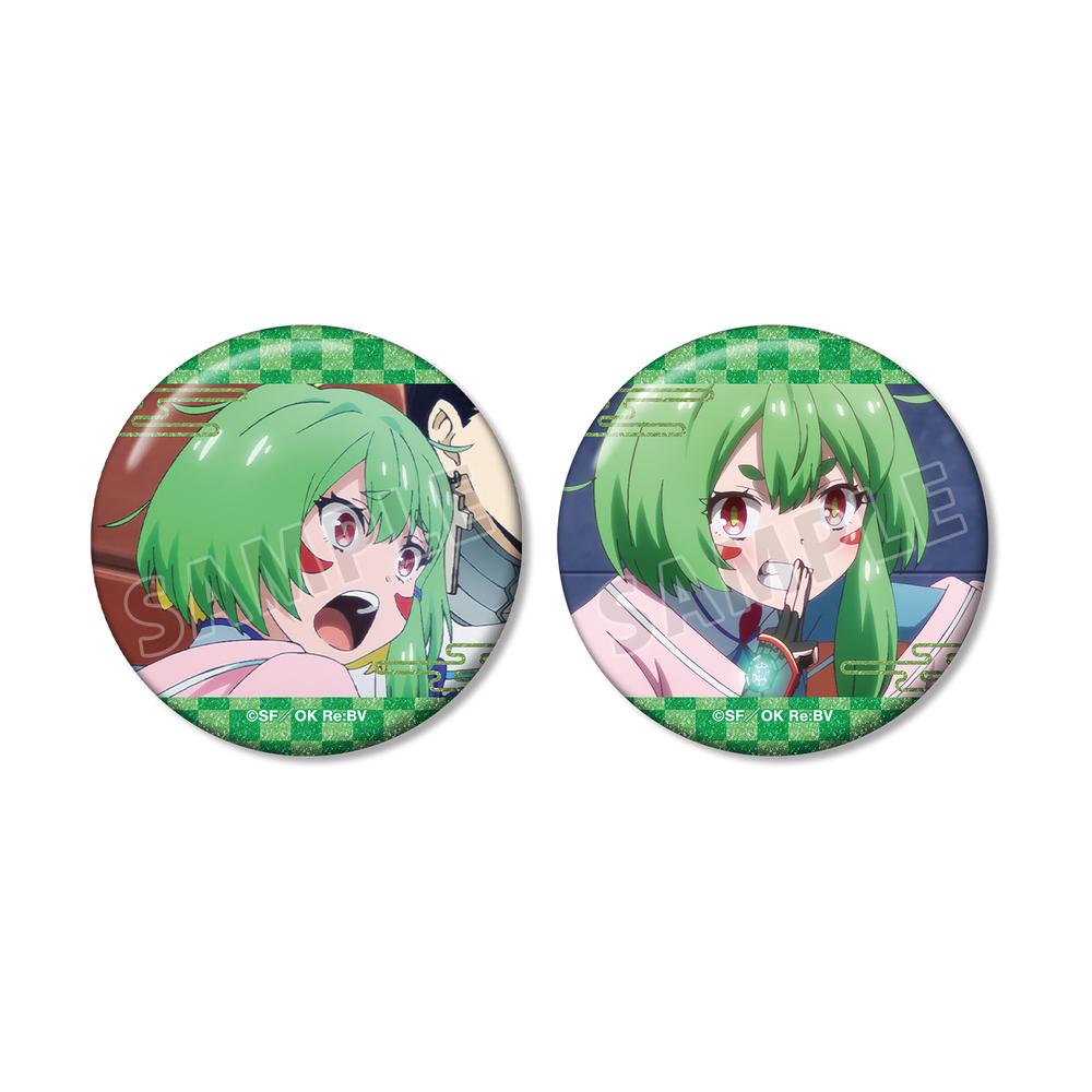 リヴァイ 缶バッジ アニメスタイル 2個セット 百面相缶バッジ Vol.1 BOX（9個入）｜TVアニメ『桃源暗鬼』公式