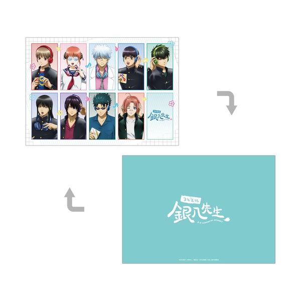 『3年Z組銀八先生』描き下ろし 集合 ヘッドフォンver. A5イラストカード