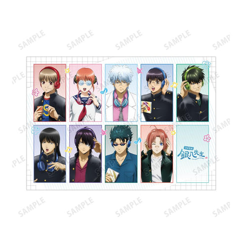 『3年Z組銀八先生』描き下ろし 集合 ヘッドフォンver. A5イラストカード