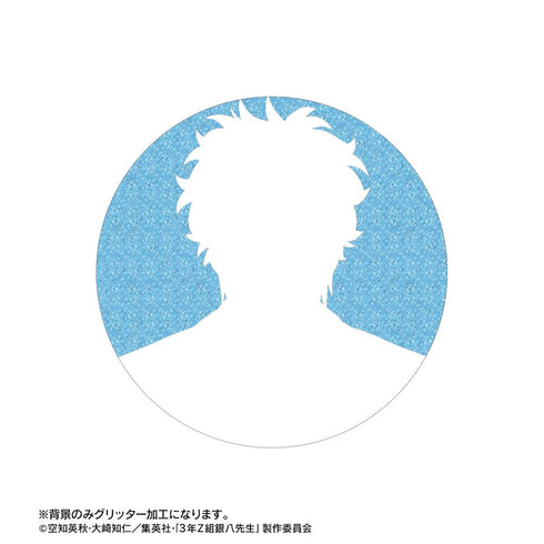 『3年Z組銀八先生』描き下ろし ヘッドフォンver. トレーディンググリッター缶バッジ(単位/BOX)