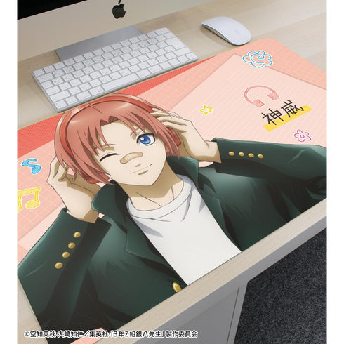 『3年Z組銀八先生』描き下ろし 神威 ヘッドフォンver. マルチデスクマット