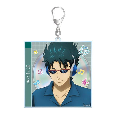 『3年Z組銀八先生』描き下ろし 河上万斉 ヘッドフォンver. CDジャケット風BIGアクリルキーホルダー