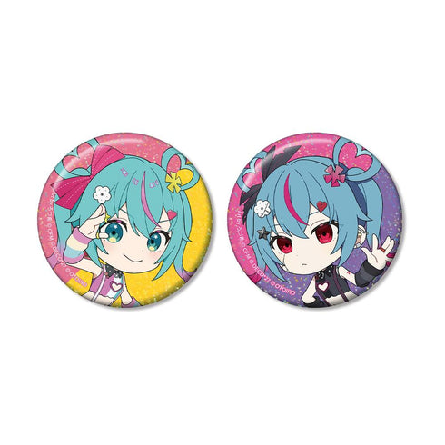 『デコミクLIVE starring 初音ミクHelloProduced by DECO*27 / OTOIRO』デコミク Art by ろづ希 ホログラム缶バッジ2個セット
