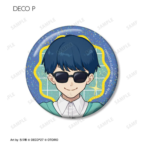 『デコミクLIVE starring 初音ミクHelloProduced by DECO*27 / OTOIRO』DECO P&DECO*27 ホログラム缶バッジ2個セット