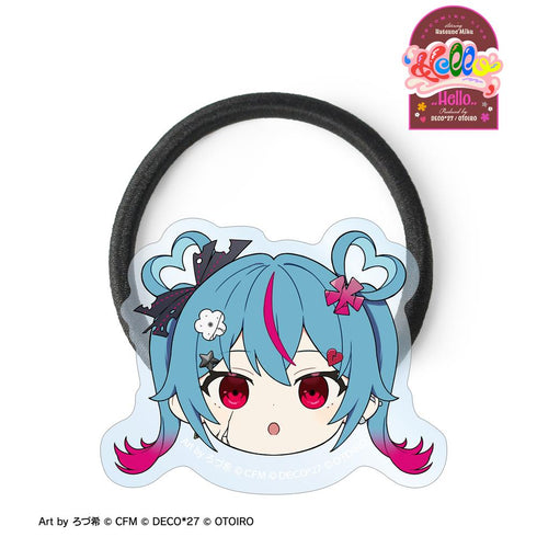 『デコミクLIVE starring 初音ミクHelloProduced by DECO*27 / OTOIRO』デコミク (ダークネス) Art by ろづ希 アクリルヘアゴム