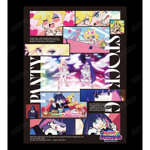 『New PANTY & STOCKING with GARTERBELT』パンティ&ストッキング 場面写BIGシルエットTシャツユニセックス【202607再販】