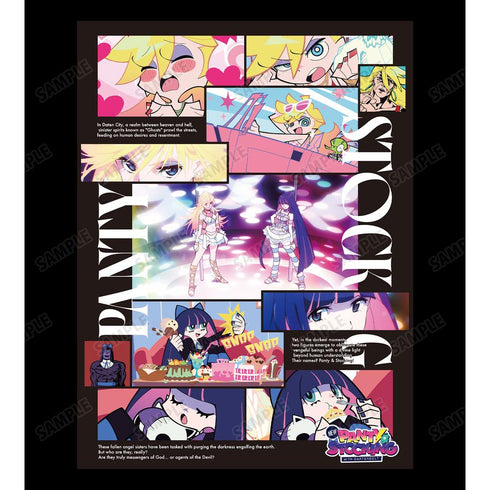 『New PANTY & STOCKING with GARTERBELT』パンティ&ストッキング 場面写BIGシルエットTシャツユニセックス