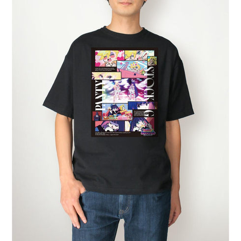 『New PANTY & STOCKING with GARTERBELT』パンティ&ストッキング 場面写BIGシルエットTシャツユニセックス