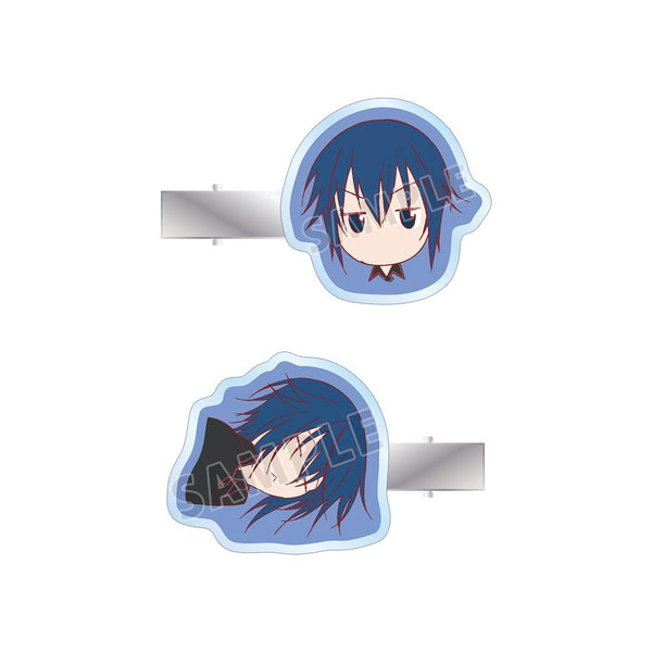 『しゅごキャラ!』月詠 イクト アクリルヘアクリップ2個セット