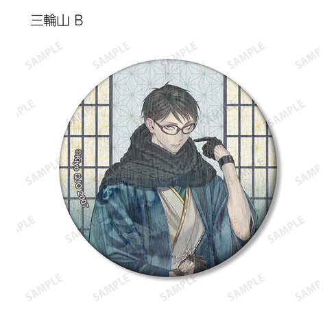 『ZONE-00』九条キヨ先生 描き下ろし 和装ver. トレーディング和紙缶バッジ(単位/BOX)