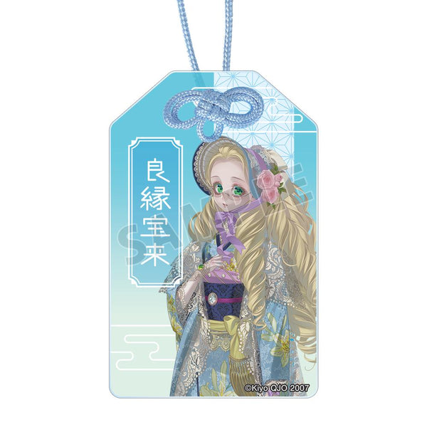 『ZONE-00』九条キヨ先生 描き下ろし 白百合姫 和装ver. アクリルお守り