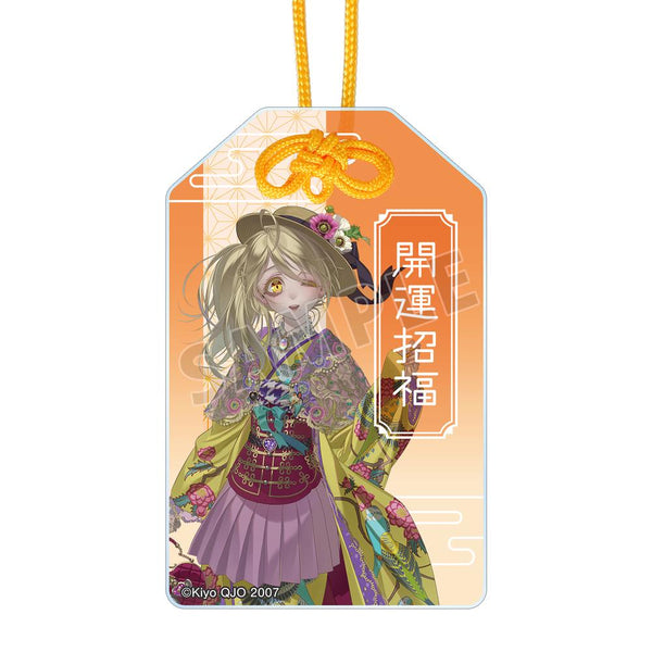 『ZONE-00』九条キヨ先生 描き下ろし 吉祥 和装ver. アクリルお守り