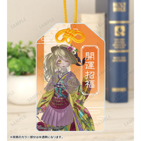『ZONE-00』九条キヨ先生 描き下ろし 吉祥 和装ver. アクリルお守り