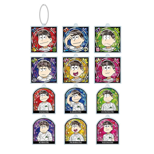 『おそ松さん』トレーディング Aure Glass アクリルキーホルダー(単位/BOX)