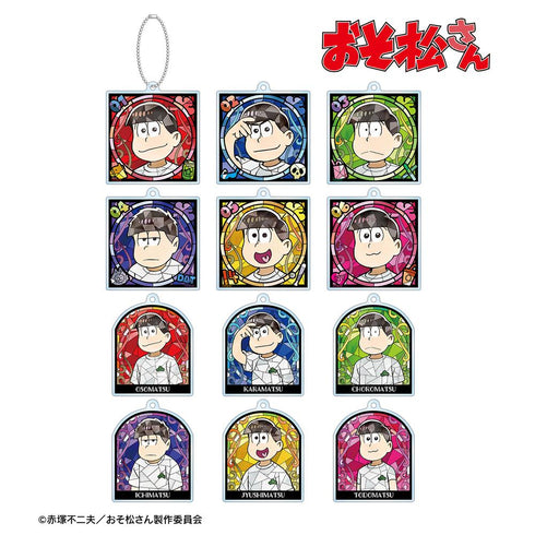 『おそ松さん』トレーディング Aure Glass アクリルキーホルダー(単位/BOX)