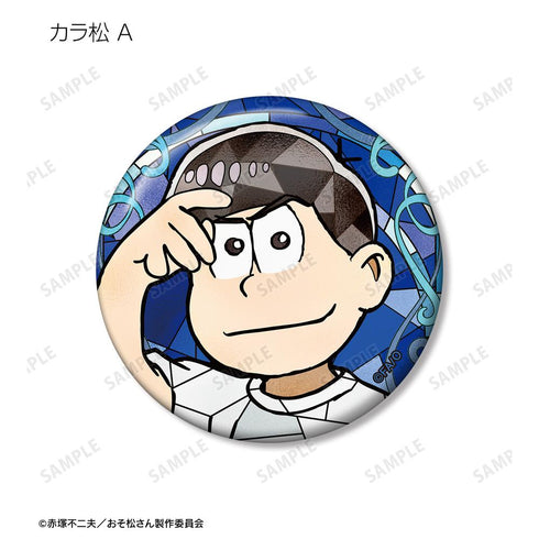 『おそ松さん』トレーディング Aure Glass 缶バッジ(単位/BOX)