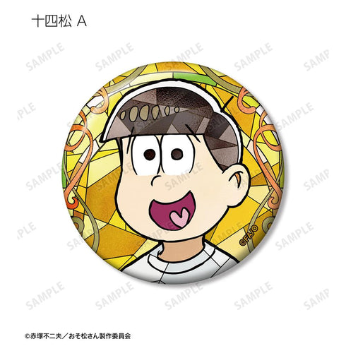 『おそ松さん』トレーディング Aure Glass 缶バッジ(単位/BOX)