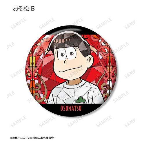 『おそ松さん』トレーディング Aure Glass 缶バッジ(単位/BOX)