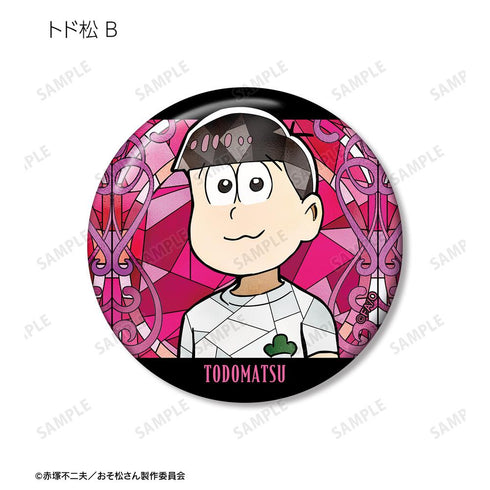 『おそ松さん』トレーディング Aure Glass 缶バッジ(単位/BOX)