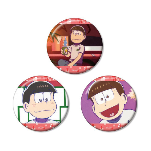 『おそ松さん』おそ松 場面写缶バッジ3個セット