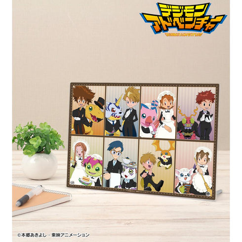 『デジモンアドベンチャー』描き下ろし 集合 メイド&執事ver. A4アクリルパネル