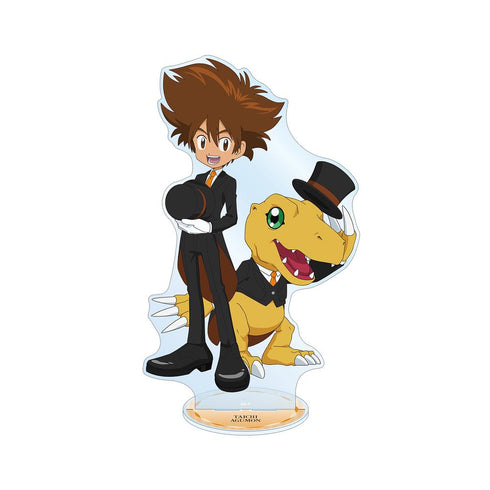 『デジモンアドベンチャー』描き下ろし 八神太一&アグモン メイド&執事ver. 特大アクリルスタンド