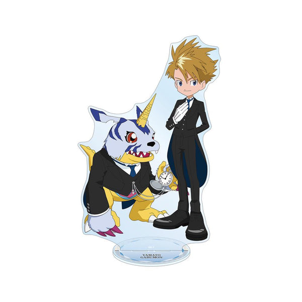『デジモンアドベンチャー』描き下ろし 石田ヤマト&ガブモン メイド&執事ver. 特大アクリルスタンド