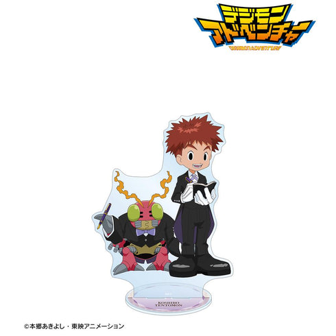 『デジモンアドベンチャー』描き下ろし 泉光子郎&テントモン メイド&執事ver. 特大アクリルスタンド