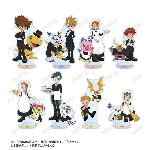 『デジモンアドベンチャー』描き下ろし 泉光子郎&テントモン メイド&執事ver. 特大アクリルスタンド