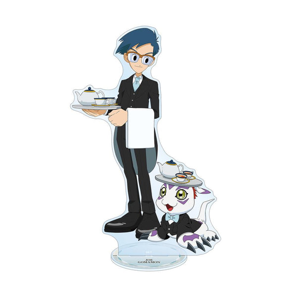『デジモンアドベンチャー』描き下ろし 城戸丈&ゴマモン メイド&執事ver. 特大アクリルスタンド