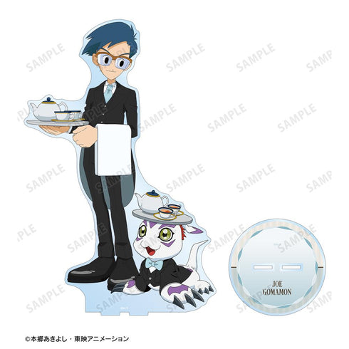『デジモンアドベンチャー』描き下ろし 城戸丈&ゴマモン メイド&執事ver. 特大アクリルスタンド