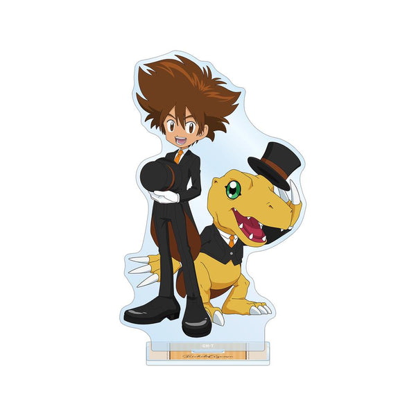 『デジモンアドベンチャー』描き下ろし 八神太一&アグモン メイド&執事ver. BIGアクリルスタンド