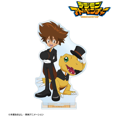 『デジモンアドベンチャー』描き下ろし 八神太一&アグモン メイド&執事ver. BIGアクリルスタンド
